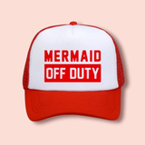 mermaid off duty cap